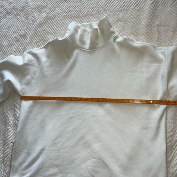 JoyLab XXL Ivory Plush Zip Pullover Sweatshirt – Cozy, Minimalist, & Chic, NWT - Picture 7 of 9